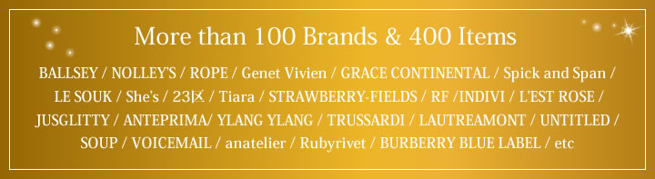 100 Brands & 400 Items